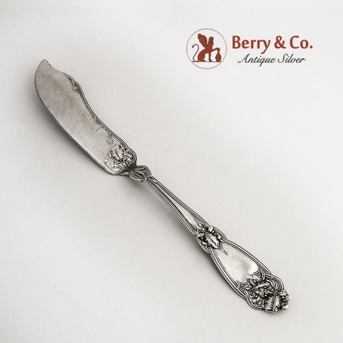 Fleur de Lis Master Butter Knife Sterling Silver Alvin 1907 eBay