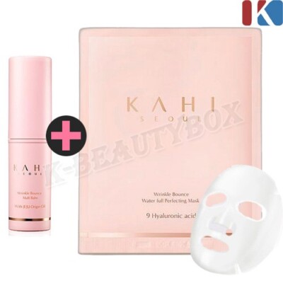 KAHI Wrinkle Bounce Multi Balm 9g + Wrinkle Bounce Waterfull Perfecting Mask 35g