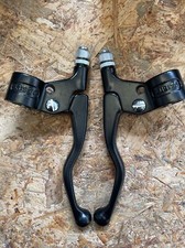 COPPIA LEVE FRENO-FRIZIONE LUSITO MOTO-ENDURO-CROSS-CICLOMOTORE D’EPOCA NERE