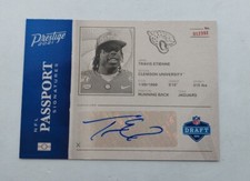2021,Panini Prestige Travis Etienne NFL Passport Signature Rookie Auto RC PA-TE
