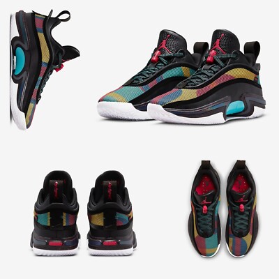 Air Jordan 36 Low XXXVI 13 MultiColor Black 'Washed Teal