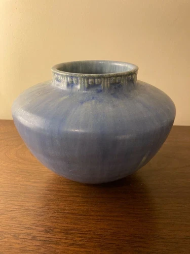 roseville pottery imperial blue