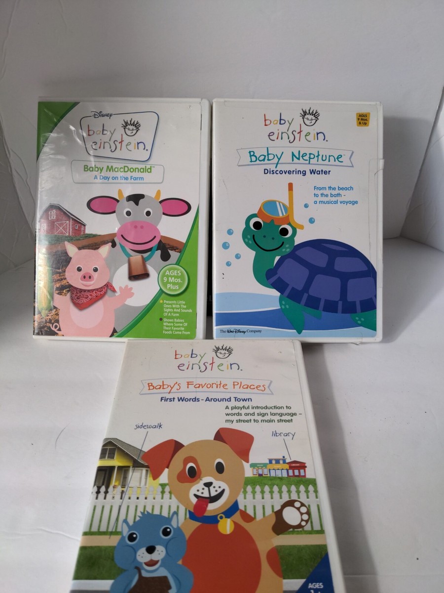Baby Einstein series Lot Of DVD's Excellent Source Of Learning