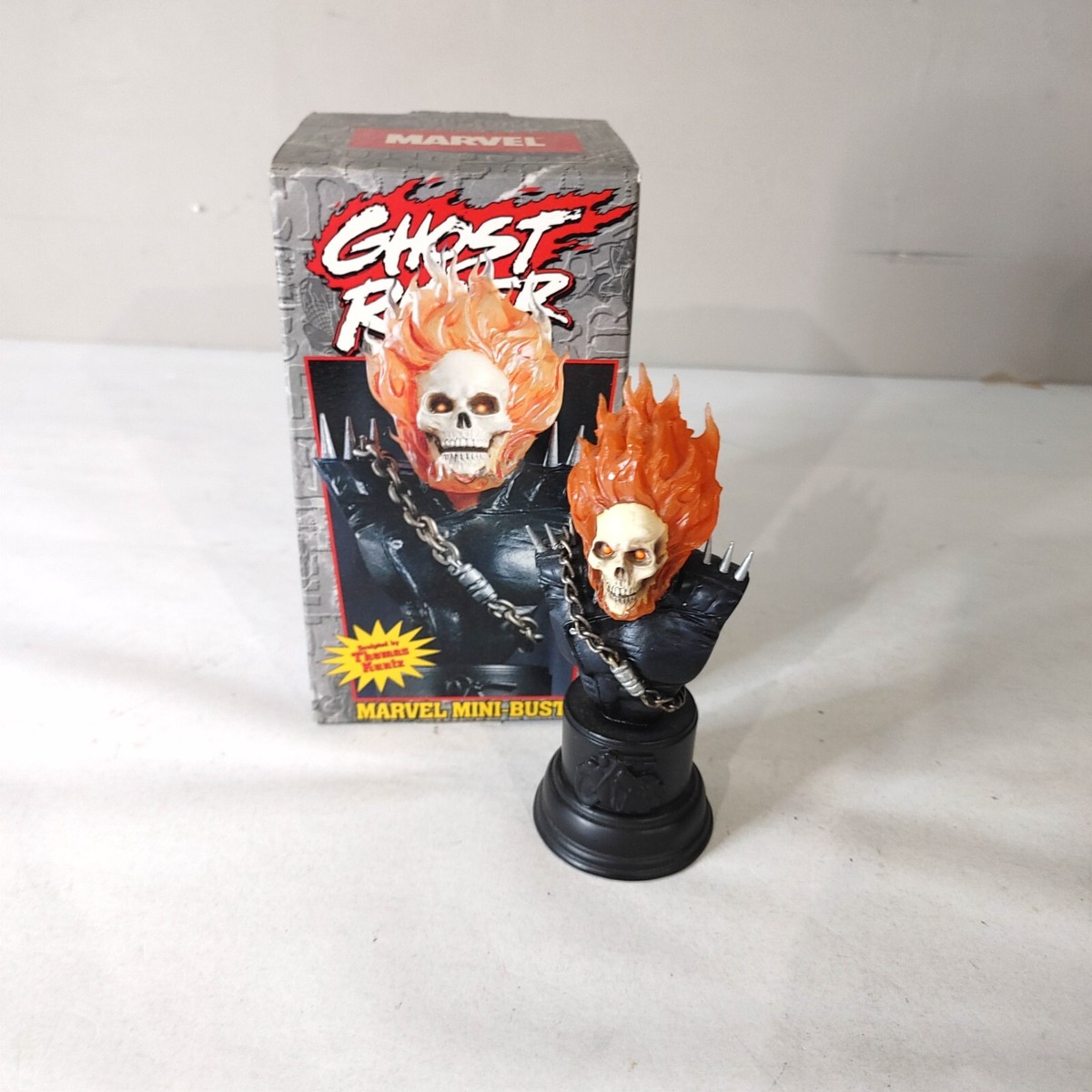 Ghost Rider Marvel Mini Bust Bowen Thomas Kuntz # 3785/6000