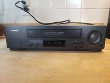 Admiral JSJ-20445 4 Head HiFi MTS VCR VHS Recorder Tested Works. No Remote