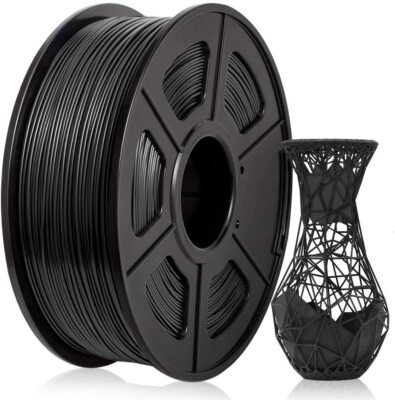 SUNLU PLA Carbon Fiber 3D Printer Filament Black 1.75mm 1KG/ Spool NO-Brittle