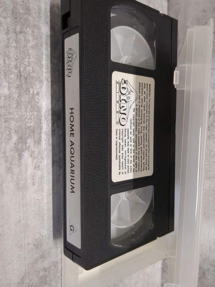Home Aquarium VHS Movie Video Cassette Tape - Image 4 of 4