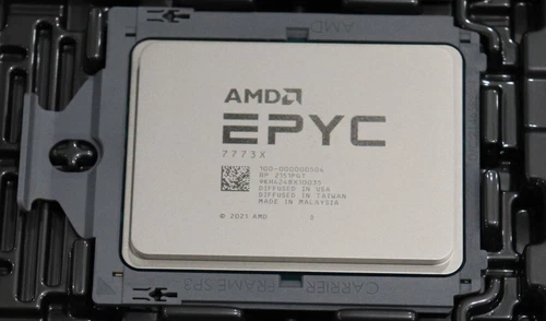AMD EPYC 7773X CPU 64 cores Server Processors with AMD 3D V-Cache L3 Cache 768MB - Picture 2 of 3