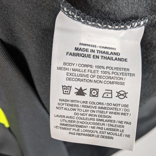 Kids Hoodie Nike Boys Yellow Gray Sweatshirt with Hood Size XL - Picture 7 of 12