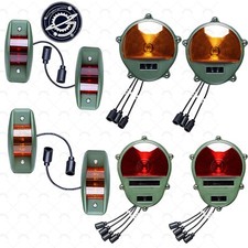 Led Side Marker Lightfront Composite Lighttail Light Kitfor Humveewillys Jeep