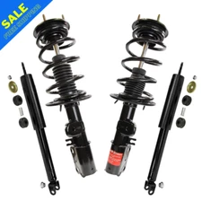 MONROE 2 Front Complete Struts & 2 Rear Shock Set Fits 2013-2019 Ford Flex