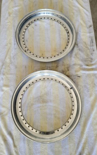 Two 17x1.5 Polished 40 Hole Outer Barrels Step US Standard HRE