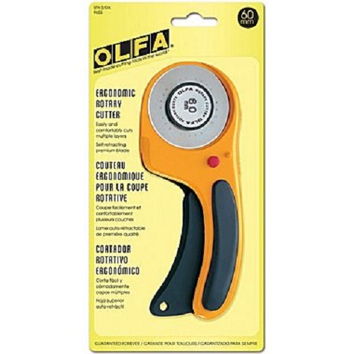 Olfa 60mm Ergonomic Rotary Cutter RTY-3/DX - Picture 1 of 1