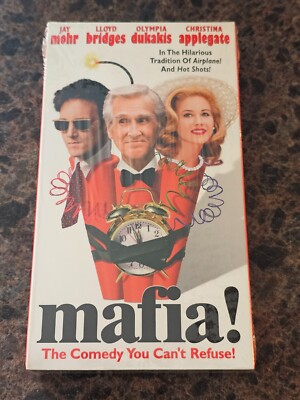 BRAND NEW Mafia! (VHS; 1999) Jay Mohr RARE Sealed OOP Watermarks