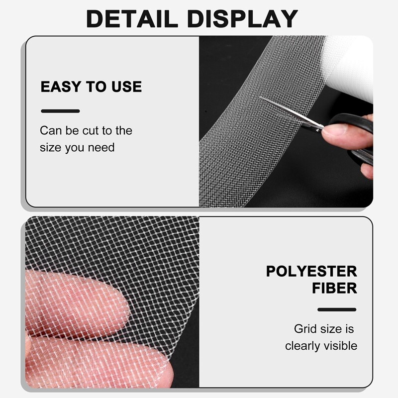 50mm 50Yards Flat Stiff Plain Hard Crinoline Horsehair Mesh Braid