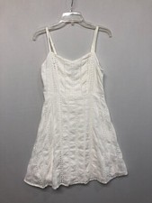 Old Navy Women Sleeveless Eyelet Cami Fit & Flare Dress Size Medium B292 -10
