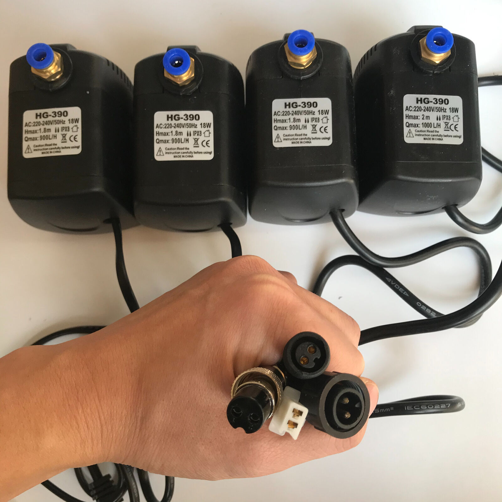 Cantidad:1 Bomba de agua HG-390 XINDIE XD-18 CNHW HG-410 Ventilador pulverizador Bomba de agua Bk-1800