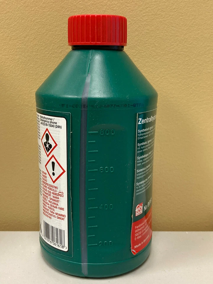 Líquido sistema hidráulico dirección asistida 1 litro para Mercedes Benz Foto 3 de 4