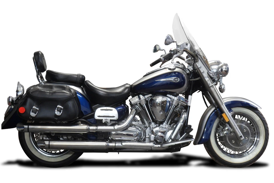 Yamaha Road Star Delkevic 21" Stainless Muffler Exhaust Slash Cut Tip 99-07 - Image 3 of 3