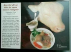 LA TETE DE VEAU SAUCE RAVIGOTE - COOKING RECIPE - DEBAISIEUX POSTCARD