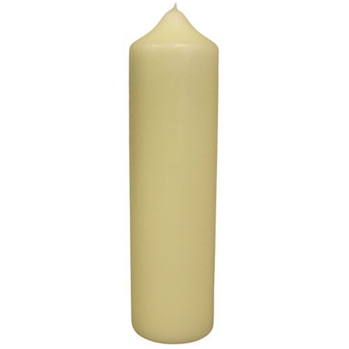 Church Pillar Candles High Quality IvoryWhite Large Unscented Long