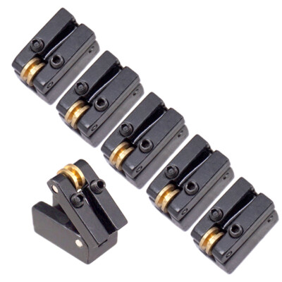 6x String Headless Guitar Bridge Rollersattel Tremolo Bridge Saitenhalter