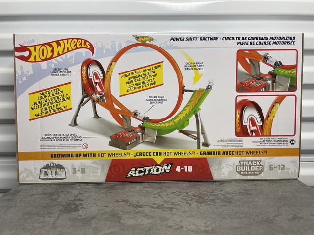 Hot Wheels Power Shift Raceway Track 
