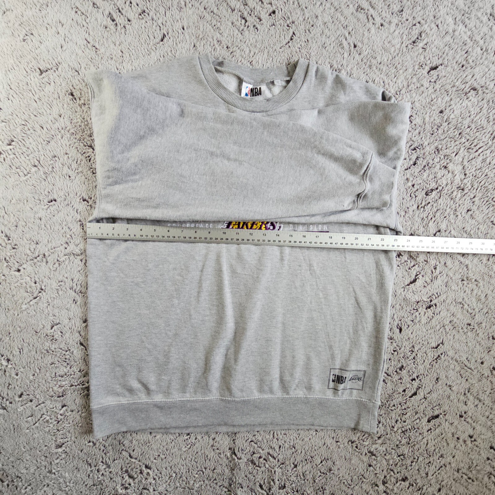 NBA LA Lakers Sweater Grey Medium - Not Primark image 8