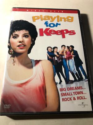 Playing For Keeps (1986) DVD NEW Sealed Comedy 2003 Release Marisa Tomei