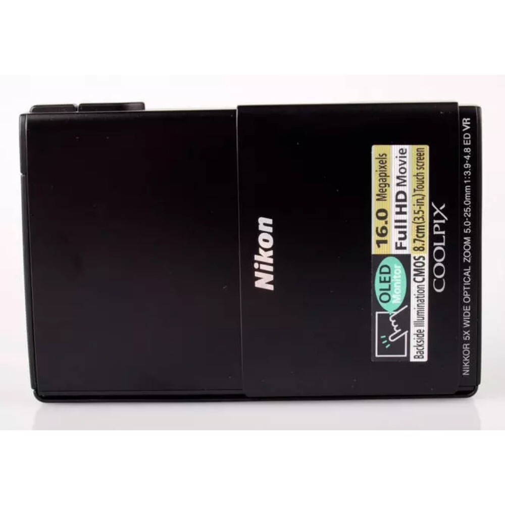 Nikon COOLPIX S100 Digital Camera 16MP 5x optical zoom vintage