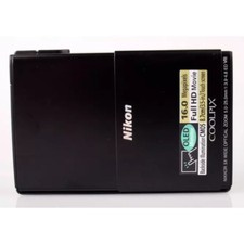 Nikon COOLPIX S100 Digital Camera 16MP 5x optical zoom vintage Black,Time Lapse