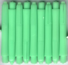 1.5in. 2ba Neon Green Nylon Dart Shafts: 2 sets per order