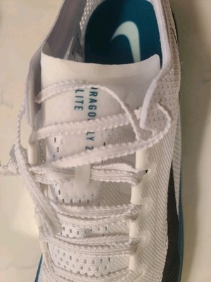 Mens Size 12.5 Nike ZoomX Dragonfly 2 Elite White Black Bright