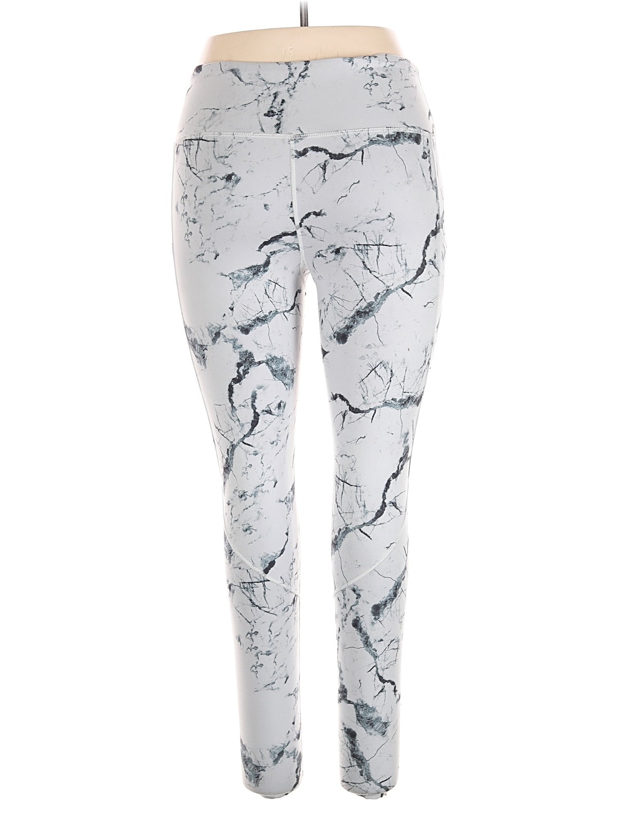 Ouges Women Silver Leggings XL - image 2