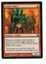 MTG Goblin Cadets 125 Uncommon Commander Magic The Gathering