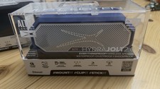 Altec Lansing HydraJolt 2.0 Waterproof Bluetooth Speaker Blue Black Charger