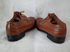 Deer Stags Boys Brown Oxford Shoe Size 3 Brand New