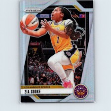 2024 Panini Prizm WNBA Zia Cooke #46 Silver Prizm Los Angeles Sparks