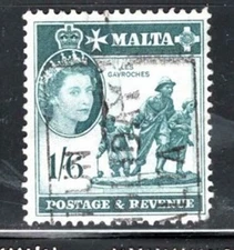 BRITISH COLONIES MALTA  STAMPS  USED   LOT 390J