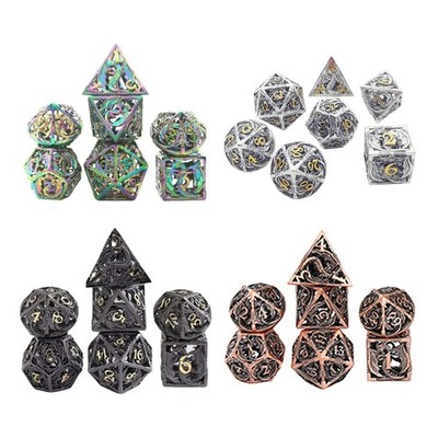 Hohlwürfel Steampunk Kupfer Spielmaterial Würfel Metall für Spiele