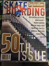 Big Brother Skateboard Magazine 50th Issue July 1999 &lsquo;History Of Big Brother
