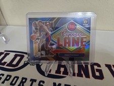 2020 Panini Donruss Optic Express Lane Blue Prizm 57/85 Isiah Thomas #21