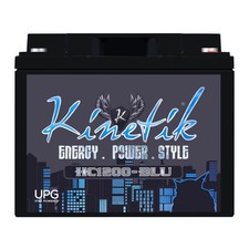 Kinetik Hc1200-blu 1200 Watt Car Audio High Current Blue Power Cell Battery Kinetik Hc1200-blu 1200 Watt Car Audio High Current Blue Power Cell Battery