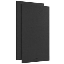 Acoustic Panels, 2 Pack, Large, 46" x 23" 2 Panels Black