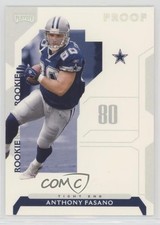 2006 Playoff NFL Playoffs Rookie Silver Proof 109/250 Anthony Fasano #101 01i1