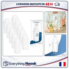 Wessper Aqua Classic 10 cartouches filtrantes eau carafe Brita Dafi Zelmer