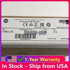1756-L74 /B ControlLogix Logix5574 Processor 16MB 1756L74 US Free Tax