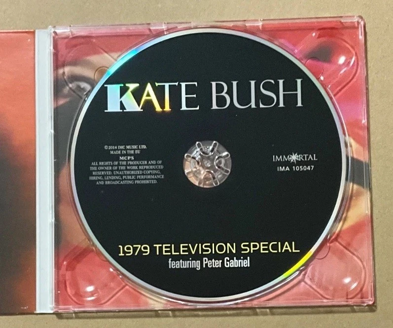Kate Bush 1979 Television Special Cd Album Very Rare Feat Peter Gabriel 2014 - Image 4 of 4