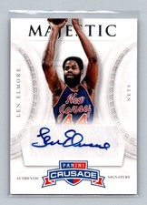 Len Elmore 2012-13 Panini Crusade Majestic Signatures #82 New Jersey Nets