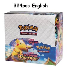 Newest 324Pcs Pokemon Cards Sun & Moon XY Evolutions Pokemon Booster Box Collect